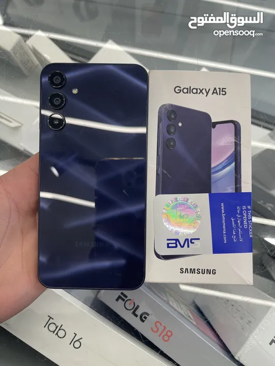 Samsung A15 8/256gb black blue used  سامسونج a15 8/256 مستخدم