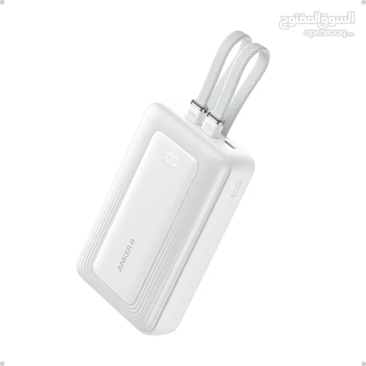 Anker Power Bank (10K,30W, Built-In USBC+Lightning Cable) -NEW -MEAGByte