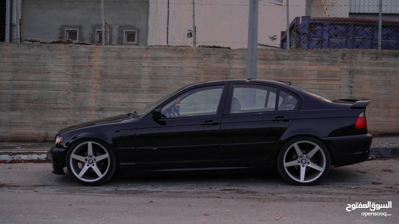 بي ام دبليو e46 2003 بسعر حرق