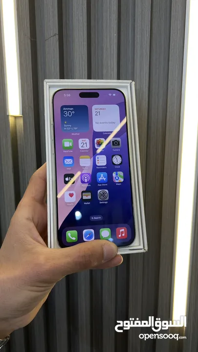 iPhone 16 Promax 256G / Battery : 100% وارد شرق أوسط