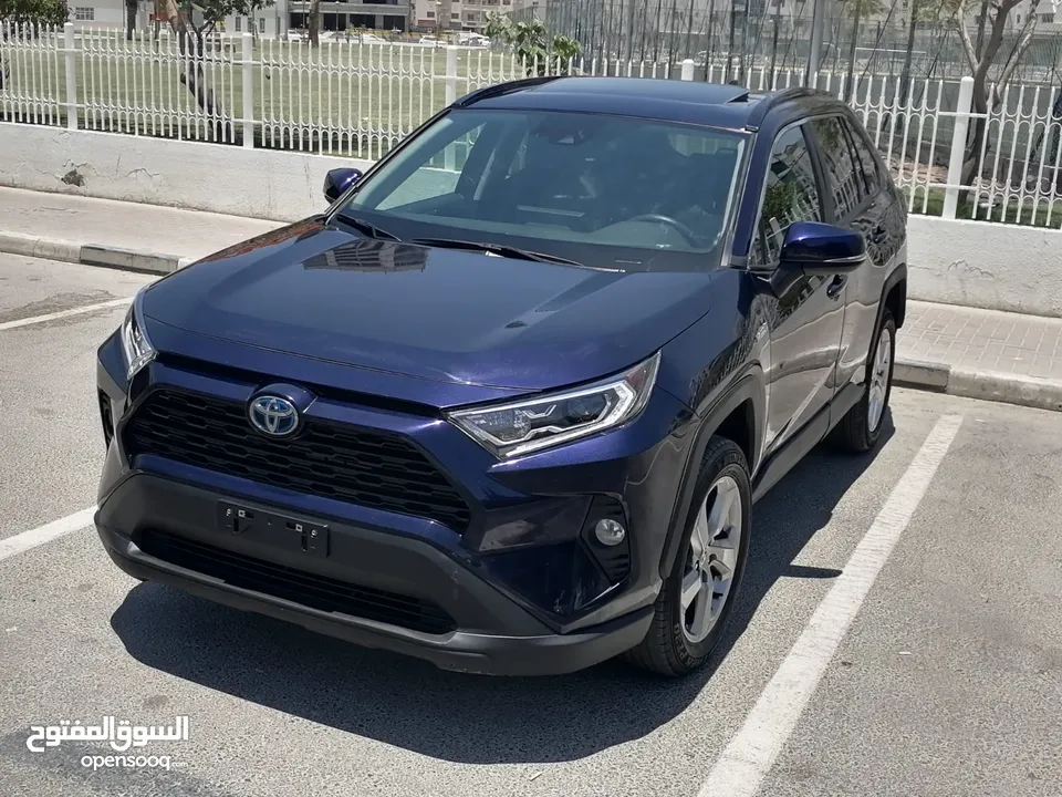 Toyota Rav4 Hybrid 2021 Sunroof Full Option AWD تويوتا رافور هايبرد دفع رباعي