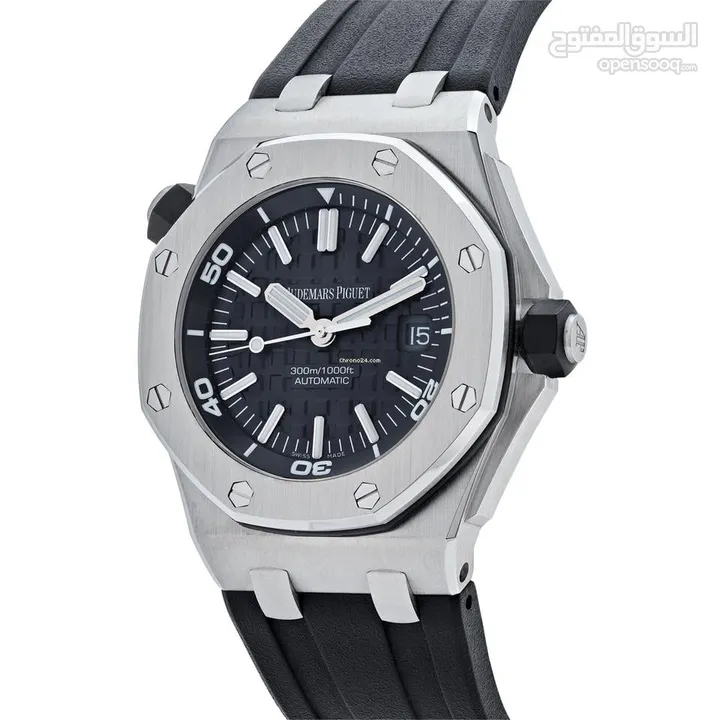 Audemars Piguet Royal Oak Offshore Diver 42mm Stainless Steel Case Iconic Black Dial Full set