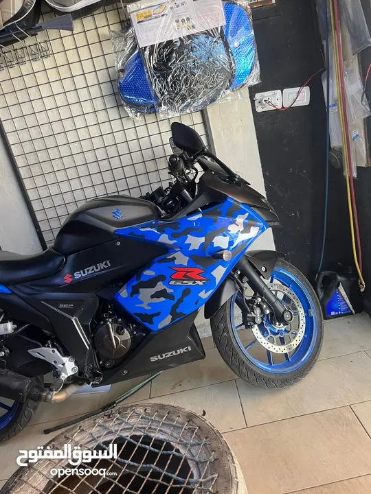 سوزوكي جيكسر 250sf  Suzuki gixxer 250sf