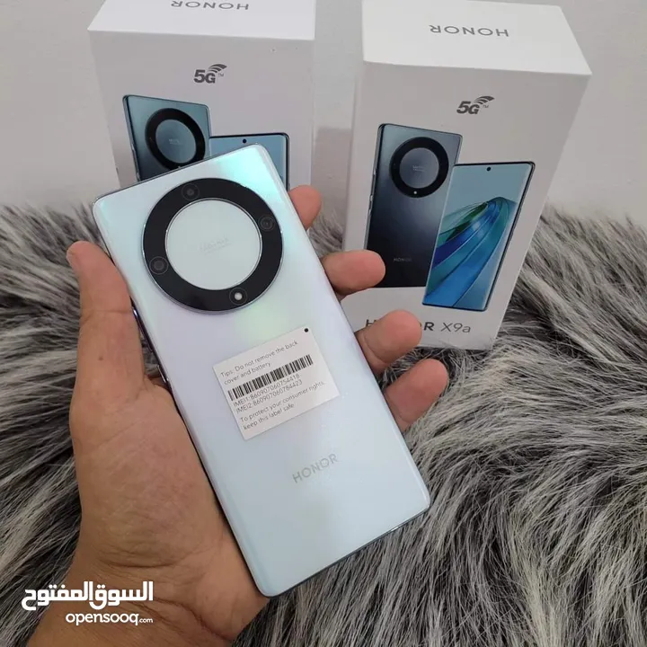 مستعمل بالكرتونة Honer X9a 5G جيجا  256 أغراضة والكرتونه الأصلية متوفر توصيل