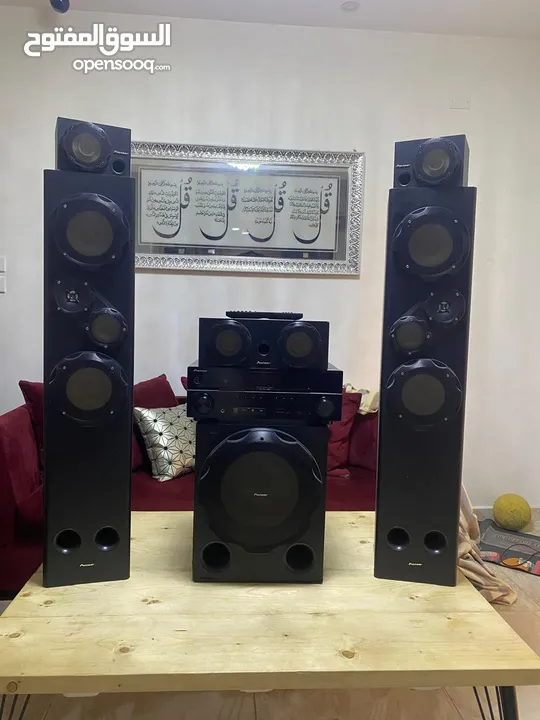 مسرح منزلي نوع  pioneer  صب 12 انش سعر حرق