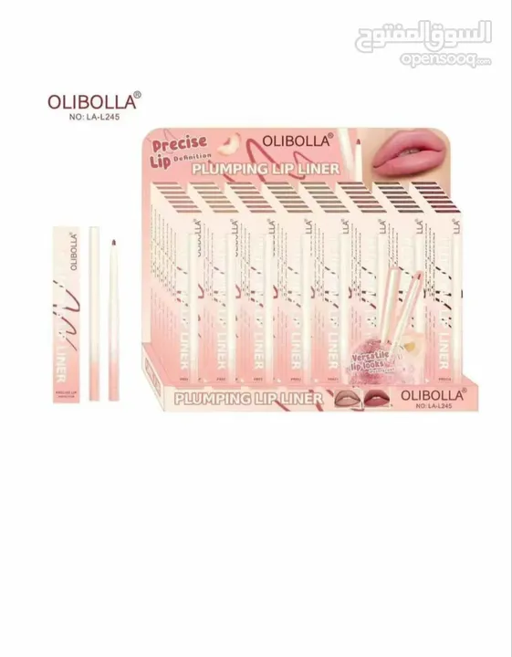 احصلي على شفاه ناعمة ولمعة ساحرة مع OLIBOLLA الأصلية!مكياج فاخر بجودة عالية وألوان تأسر القلوب!