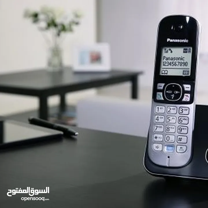 تلفون ارضي لاسلكي panasonic باناسونيك