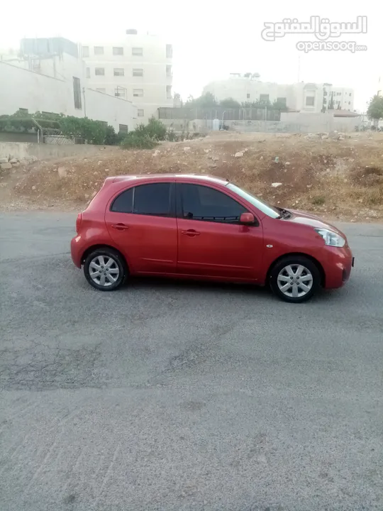 نيسان ميكرا موديل 2020 لون خمري ميتالك فحص كامل