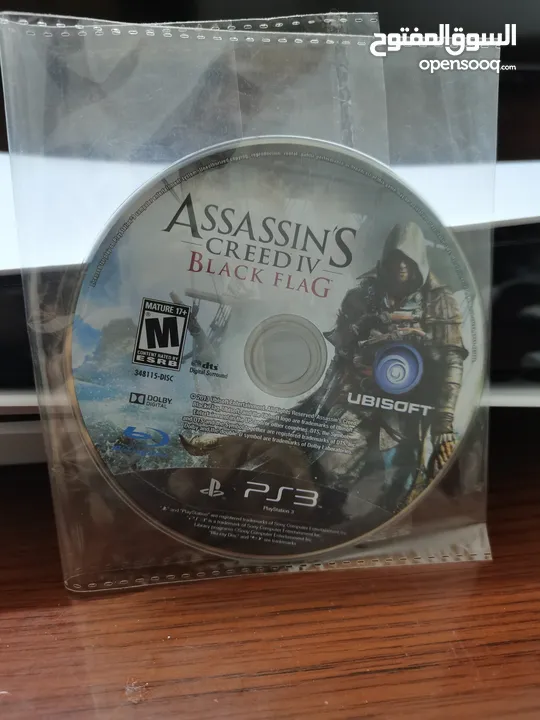 سيديات PS3 بعضها نادر وجميعها بحالة الوكالة