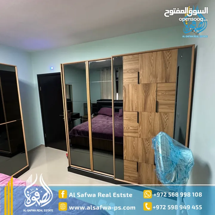 شقه مميزه للايجار المصايون قرب البنك العربي باطلاله جميله ومشمسه من كل الجهات