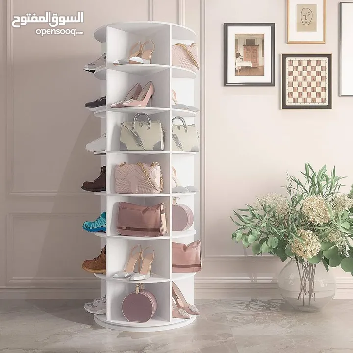 الخزانة الدوّارة الترند بالتصميم العصري 360° تجمع بين الفخامة والوظيفة مصنوعة من خامات قوية