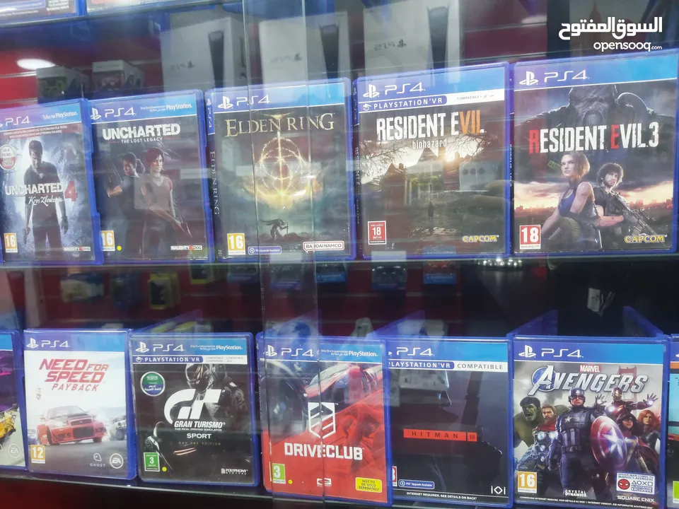 سيديات بلايستيشن PS4&PS5 من اقوى و احدث لالعاب