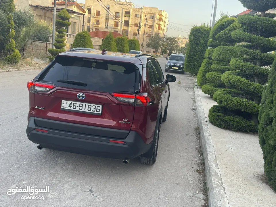 تويوتا راف فور 2024 فحص كامل مرفق بالصور جمرك جديد لون خمري مميز داخليه أوف وايت كاش وأقساط