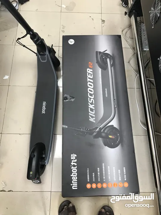 Ninebot Kick Scooter E2 Brand New use only one week   Have Box, Charger, Tool Key , Lock