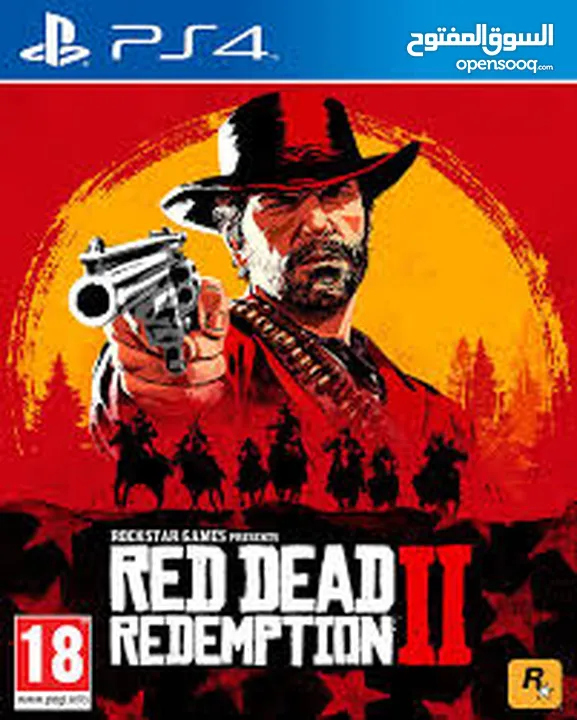 مطلوب شريط بلايستيشن 4 Red Dead Redemption 2