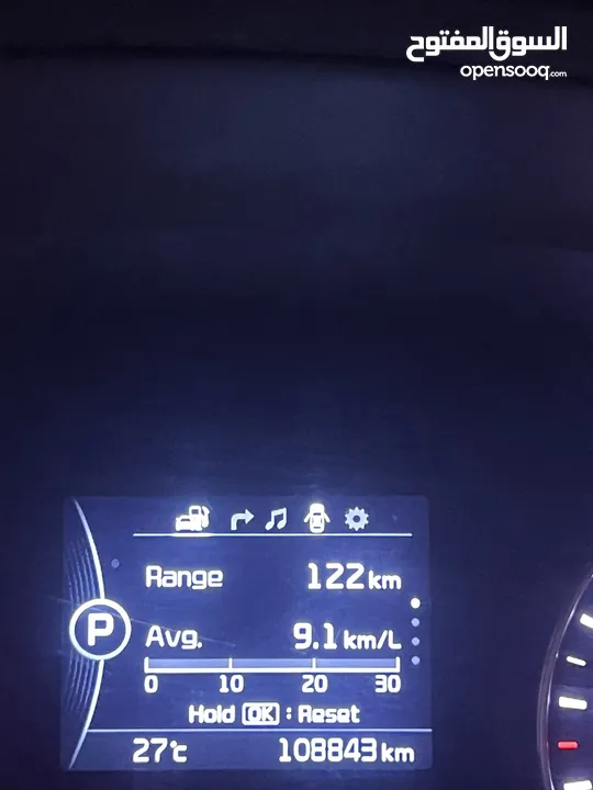 Kia k5 للبيع بلون اسود مميز وفحص مميز ، يد اولى!