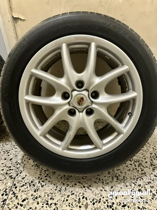 Full set original wheels for Porsche Cayenne S (2006)