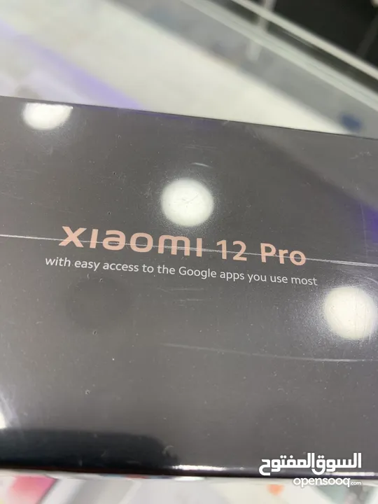 Mi 12 Pro (5G) شاومي 12 برو  256 GB / RAM 12 GB   جديد مسكر بالكرتونة