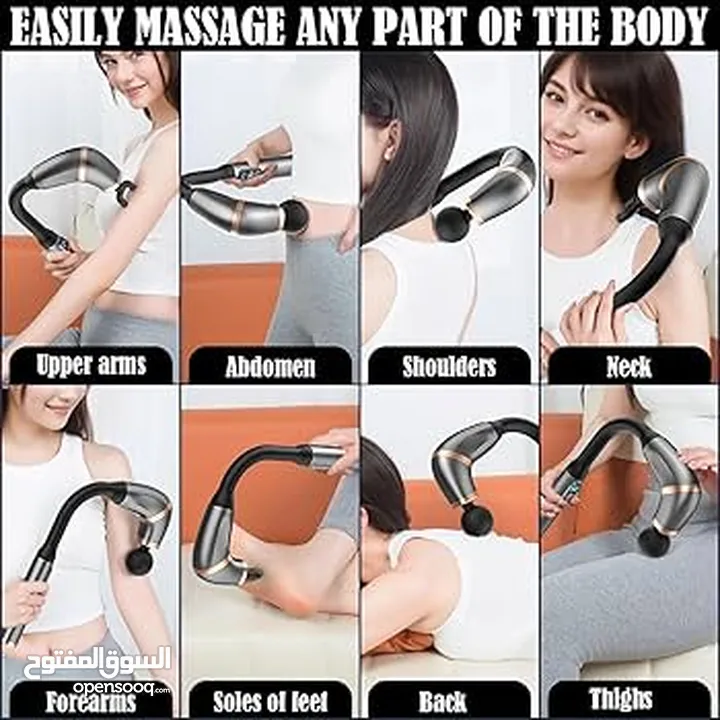 فرد المساج الاطبي fascial gun جلسة مساج متكاملة سهل الاستخدام فقط ب 17د وهدية مجانية اغتنم العرض