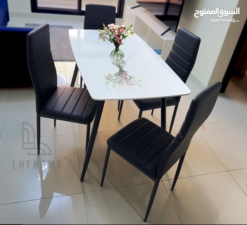 Extendable Dining table set with 6 chairs and 4 chairs