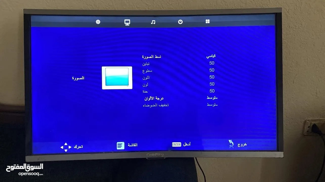 يوجد شاشه للبيع بسعر 30 دينار مادبا حنينا