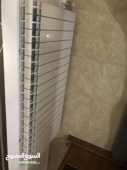 ماطور تدفئة مركزية مع خزان سولار مع الراديترات (المشعاعات)