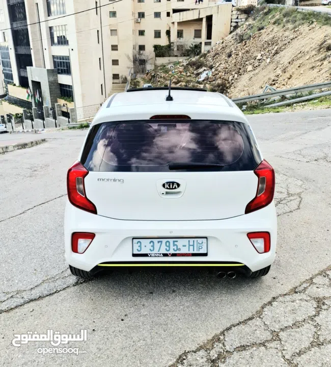 كيا مورنينج 2018 فل اضافات فتحة سقف
