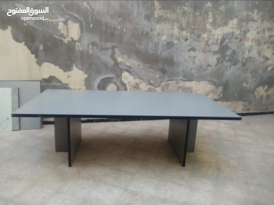 طاوله سفره كبيره اجتماعات خشب سويد من صنع وتفصيل جوايكو