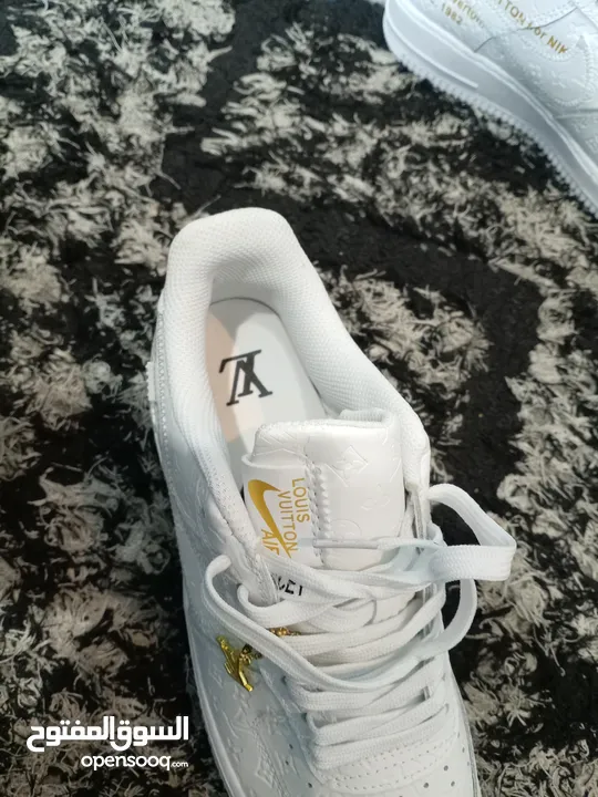 لقطة بوت نايك اير فورس اصدار لويس فيتون صناعة ايطالية بسعر مغري  nike air forse