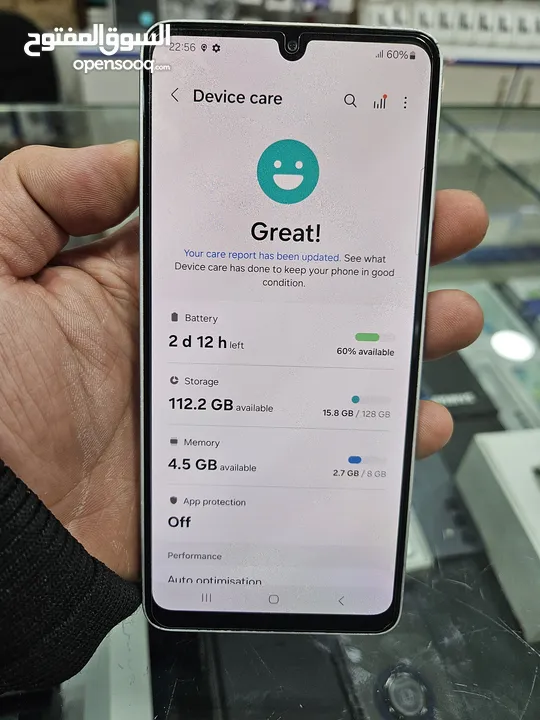Samsung A33 5G بحالة ممتازة بسعر مناسب