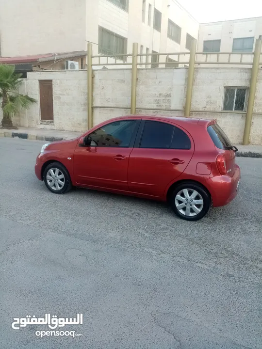 نيسان ميكرا موديل 2020 لون خمري ميتالك فحص كامل