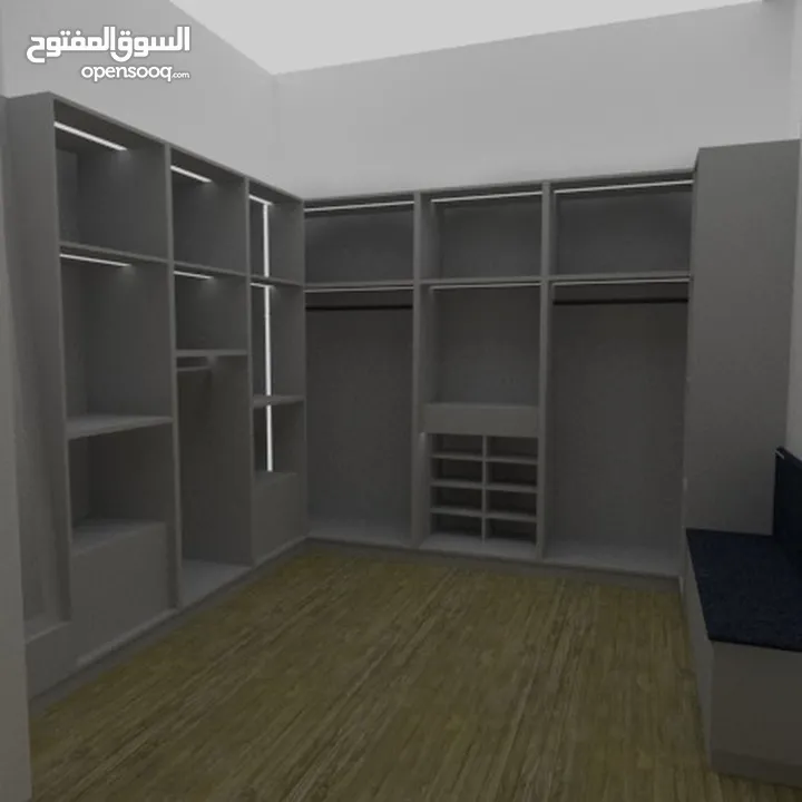 مهندس تصميم داخلي ديكور تجاري، اثاث منزلي. مطابخ