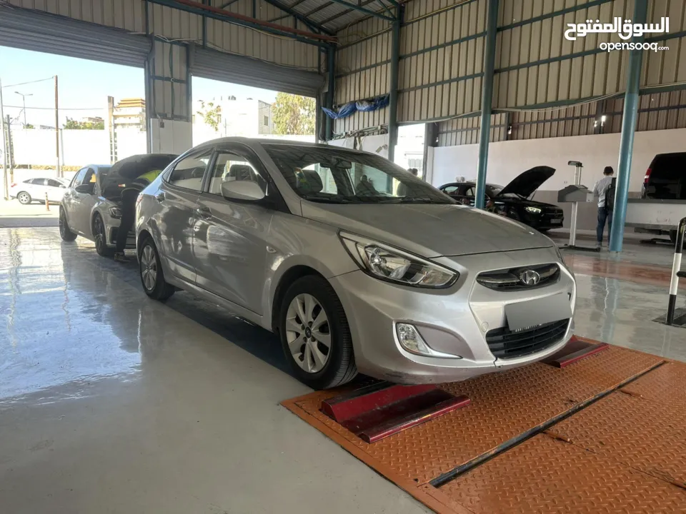 اكسنت 2016 بالرخصة مطور 1600 اتوماتيك 4 غيار