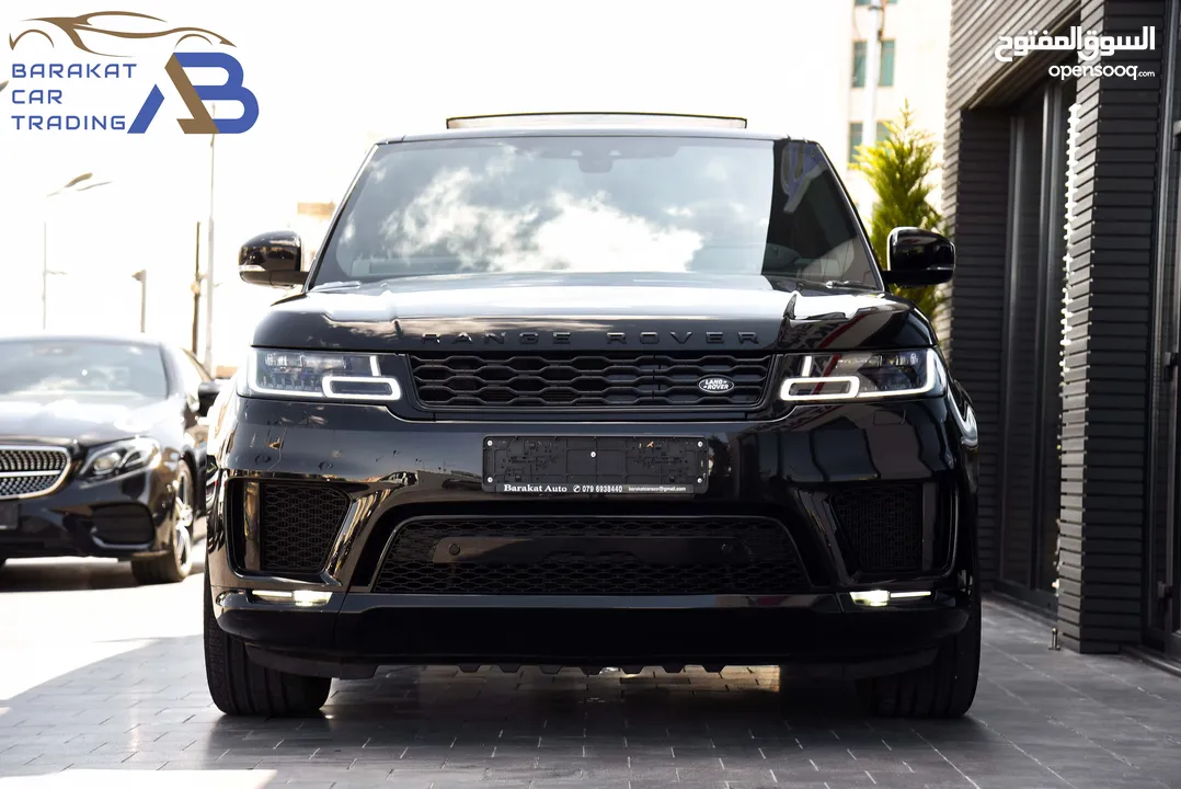 رنج روفر سبورت بلج ان هايبردبلاك ايديشن2020 Range Rover Sport P400e Black Edition HSE Plug-In Hybrid