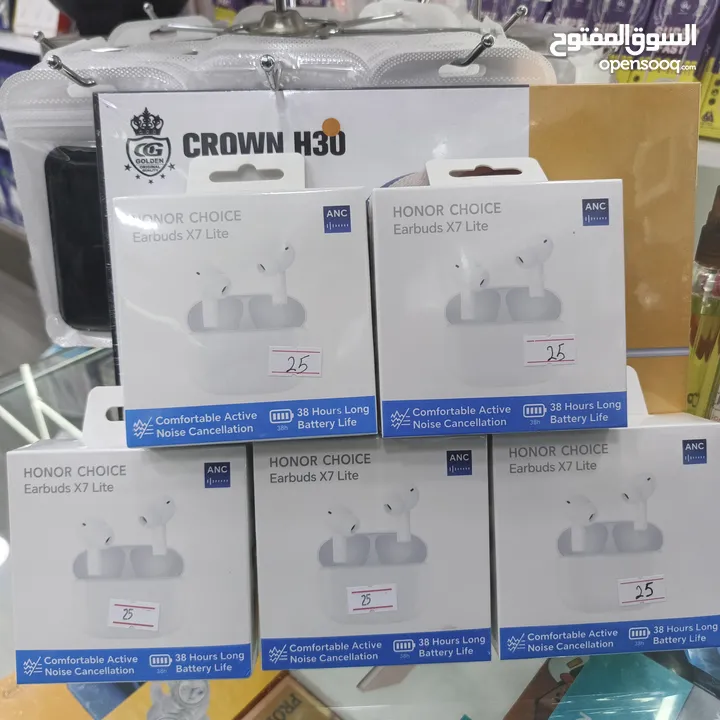 سماعه هونر الاصليه 38ساعه بدون شحن  Honar x7 Lite