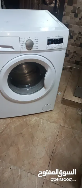 غساله شارب 9 كيلو دهان الوكاله فل انفرتر 1200 دوره
