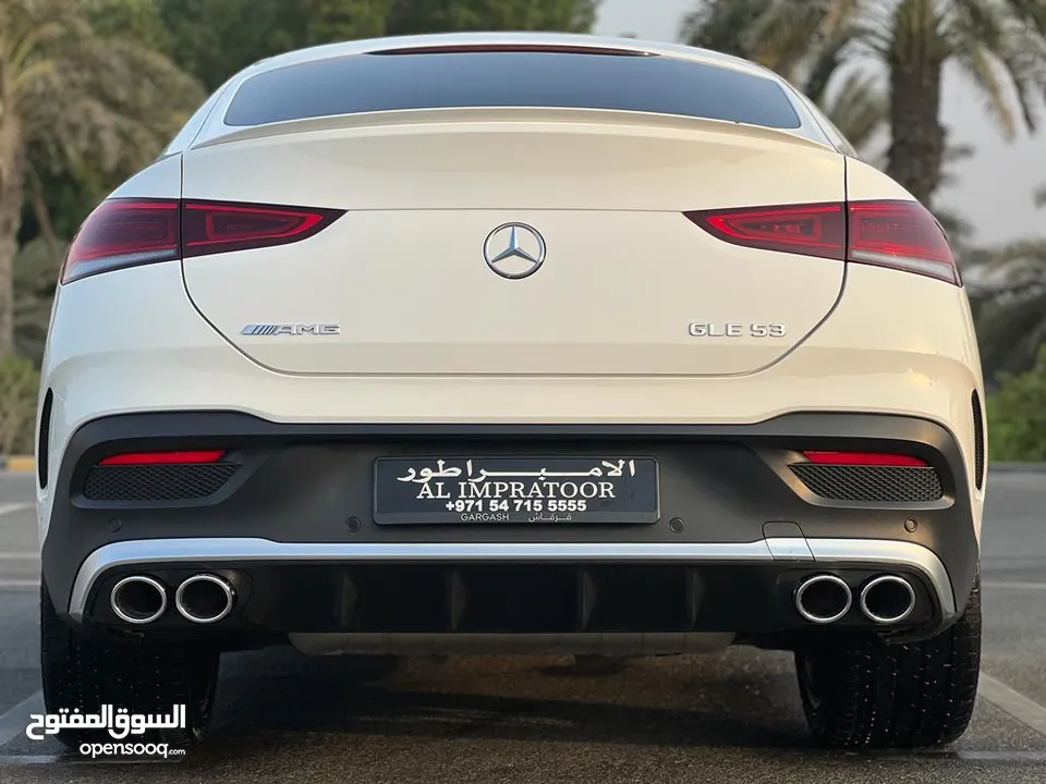 GLE 53 AMG COUPE 2020 GCC NO ACCIDENT