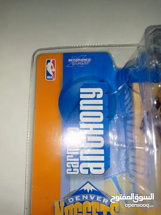 McFarlane NBA Series 6 Denver Nuggets Carmelo Anthony Action Figure NEW/SEALED