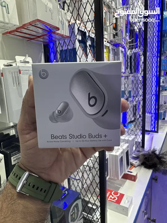 Beats Studio Buds + True Wireless Noise Cancelling Earbuds – Silver