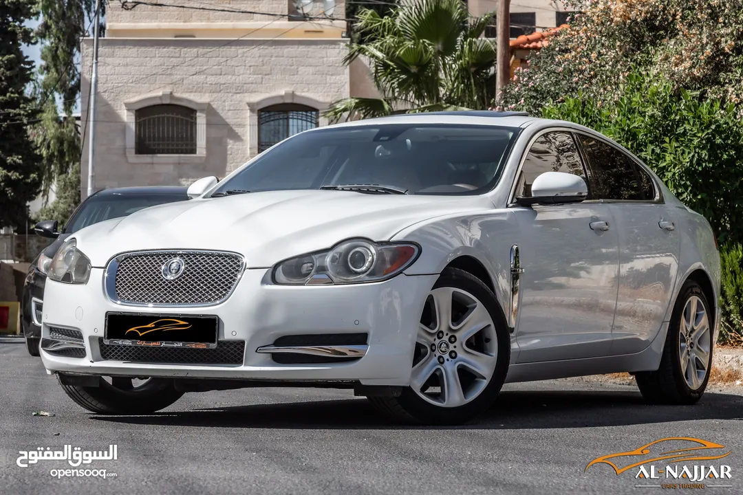 Jaguar XF 2007  السيارة وارد الشركة و بحالة ممتازة جدا