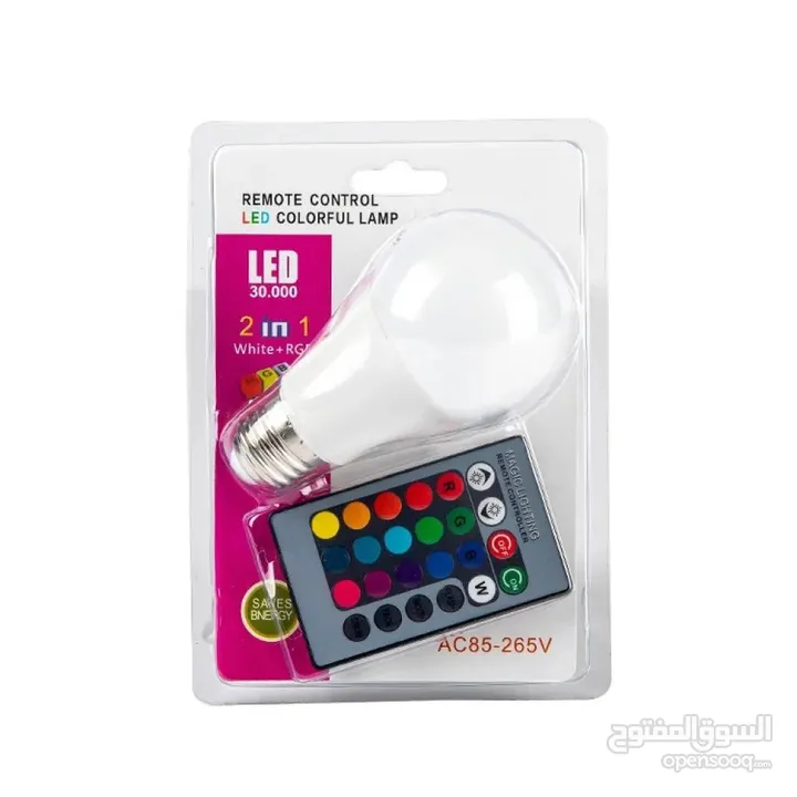 إضاءة LED مع جهاز تحكم