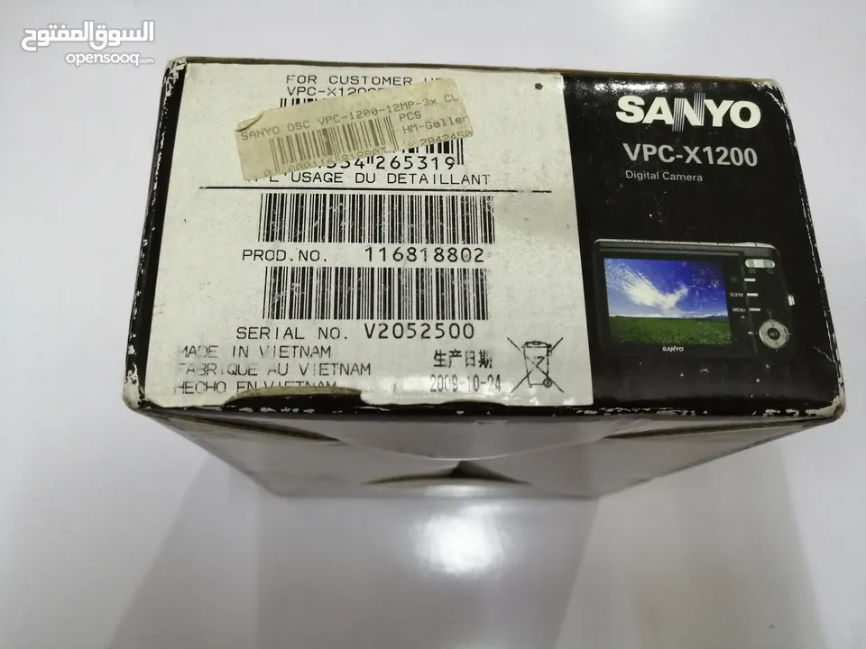 للبيع او التبديل كاميرا Sanyo Xacti VPC-X1200