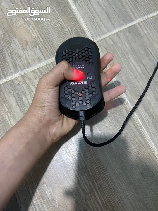 ماوس غيمينغ شركة dragon دراقون استعمال أسبوعين فقط