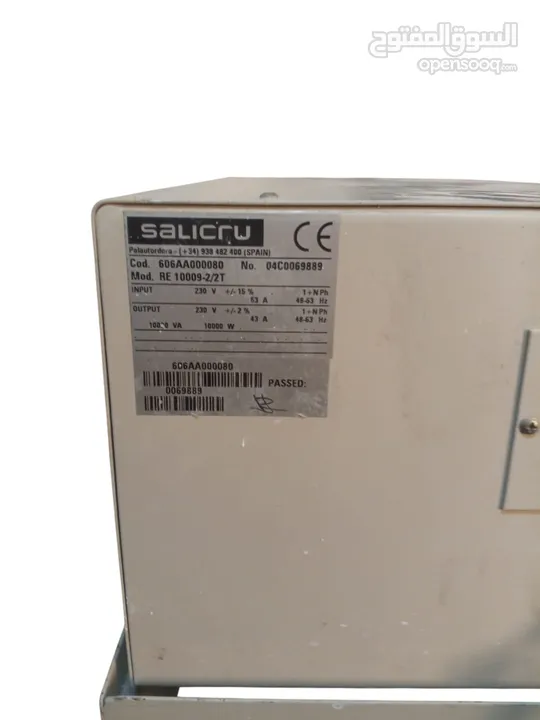 اجهزة تنظيم كهرباء عاليةVoltage Regulator القدره صناعه اسبانيه 10000 وات عدد 2 السعر للجهازين