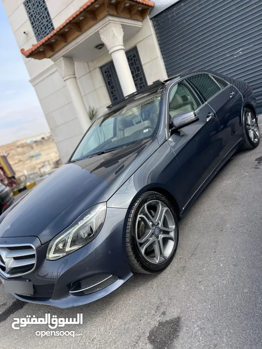 مرسيدس-E200-2015 مميزه جدا صيانة وكاله فحص كامل بحال الوكاله وارد غرغور