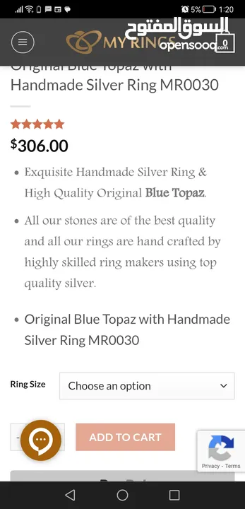 Original  Handmade Silver Ring