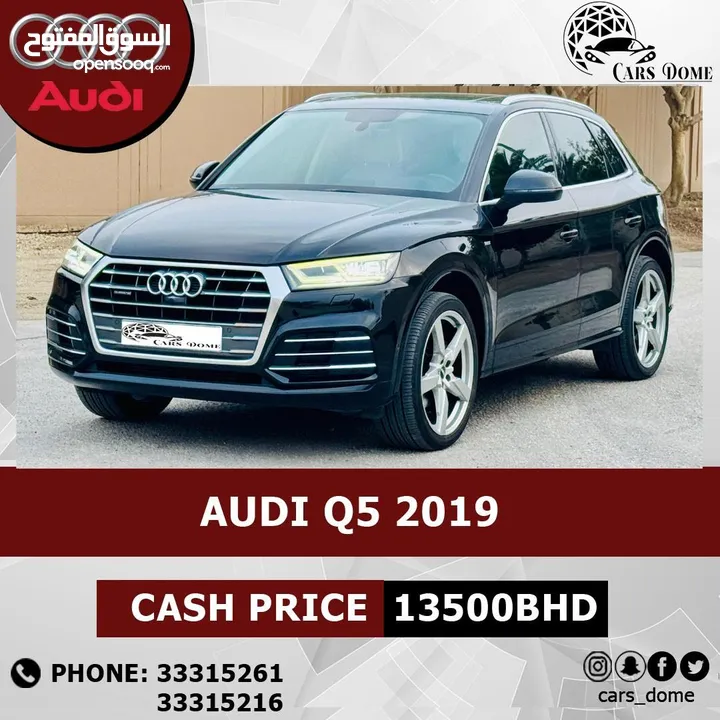 Audi Q5 2019 Model 45TFSI Quattro Full Option Agent Maintained For Sale