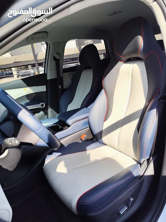 تم وصول BYD YUAN PLUS البطارية الكبيرة فحص كامل لون سلفر مميز بي واي دي يوان بلس عداد قليل