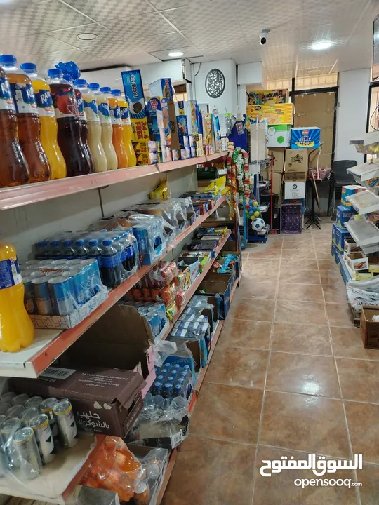سوبرماركت للبيع في طبربور الخزنة بجانب الجامعة العربية المفتوحة