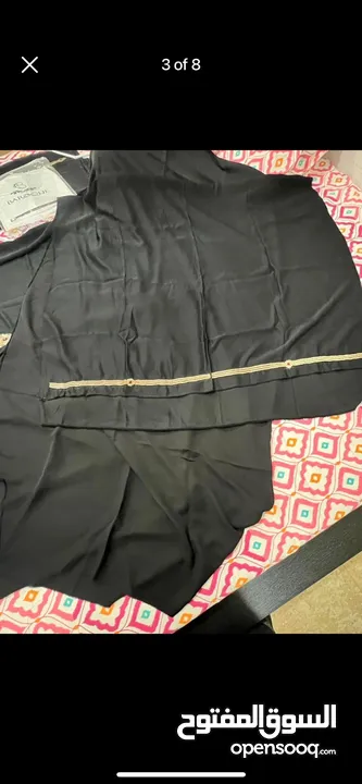 عباية نسائية مطرزة غير مخيطة  Woman Abaya embroidered unstitched